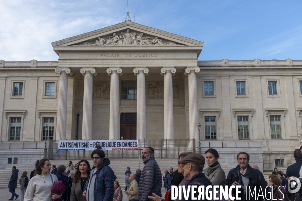 Marche contre l antisémitisme à Marseille