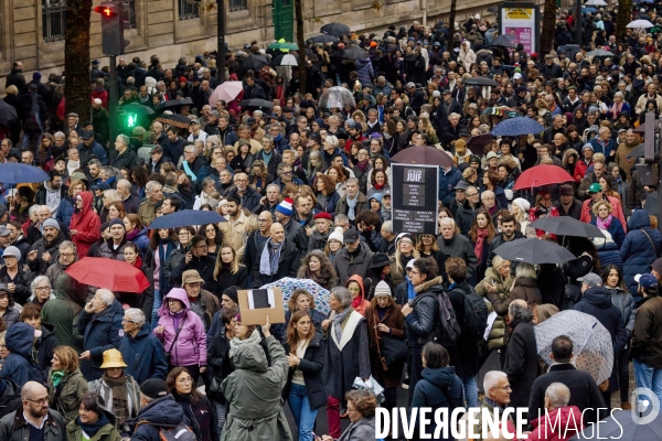 Manifestation Paris contre l antisémitisme