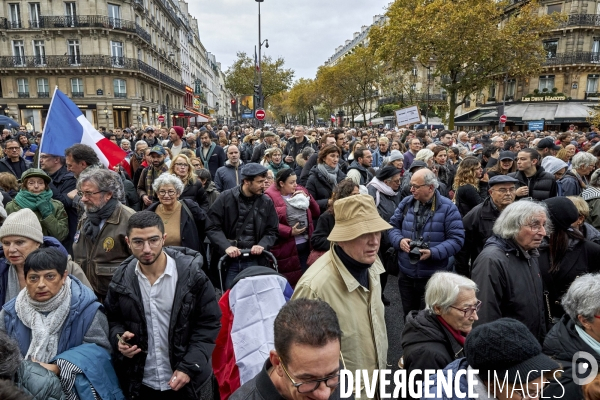Manifestation Paris contre l antisémitisme