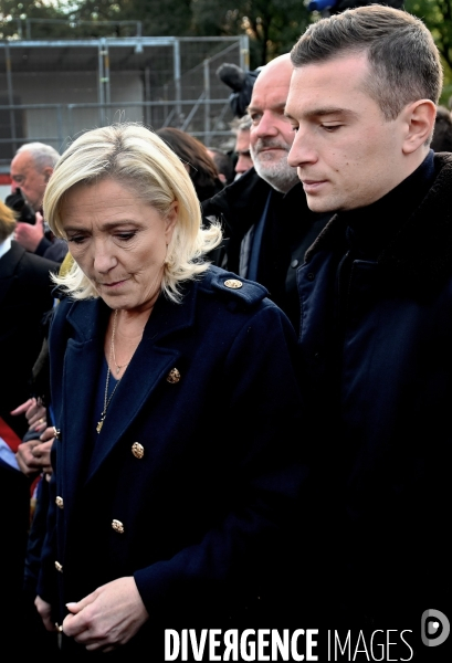 Marine Le Pen à la marche contre l’antisémitisme