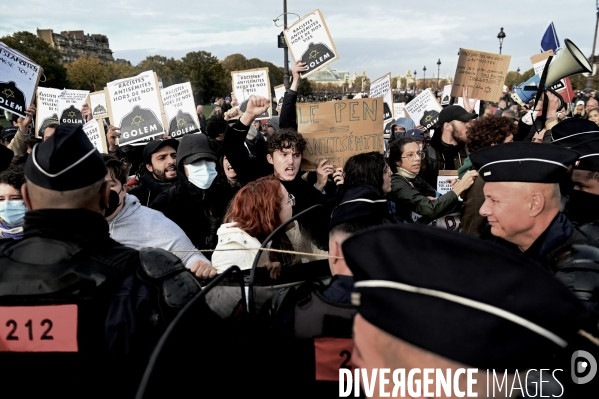 Marine Le Pen à la marche contre l’antisémitisme
