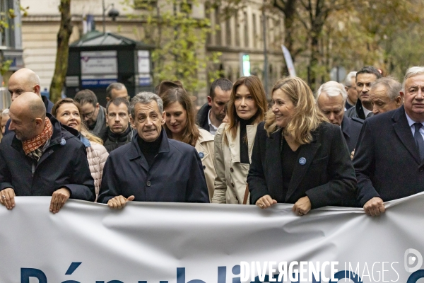 Marche pour la Republique et contre l antisemitisme