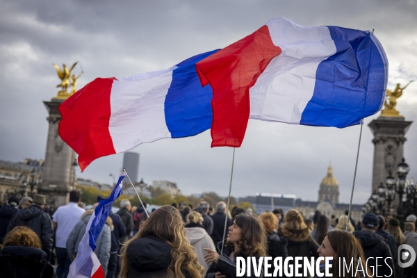 Marche «pour la République et contre l antisémitisme» à Paris