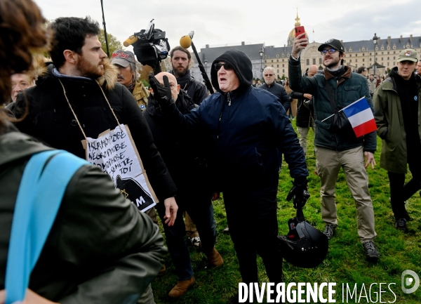 Marine Le Pen à la marche contre l’antisémitisme