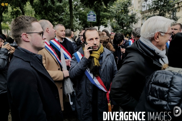 Marine Le Pen à la marche contre l’antisémitisme
