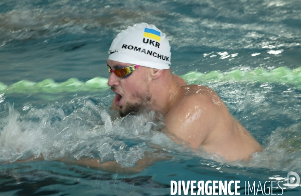 Les nageurs Ukrainiens a Font-Romeu