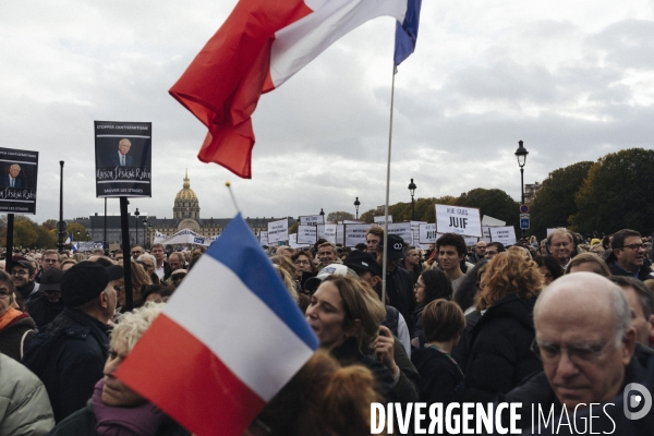 Marche contre l antisémitisme