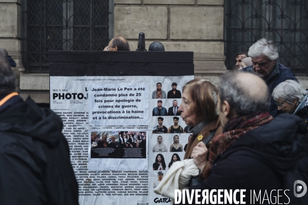 Marche contre l antisémitisme