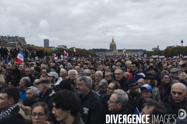 Marche contre l antisémitisme