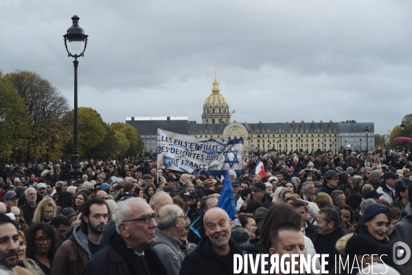 Marche contre l antisémitisme