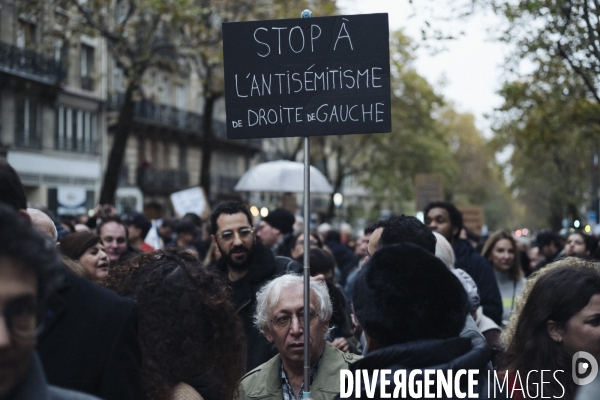 Marche contre l antisémitisme