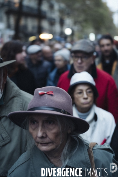 Marche contre l antisémitisme