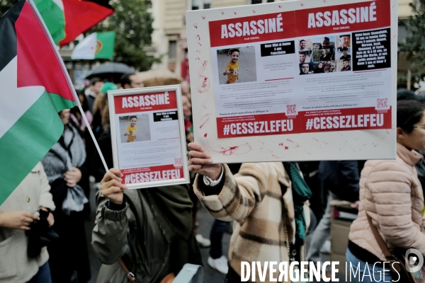 Manifestation pour la Palestine