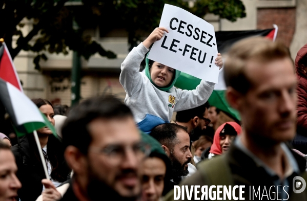Manifestation pour la Palestine