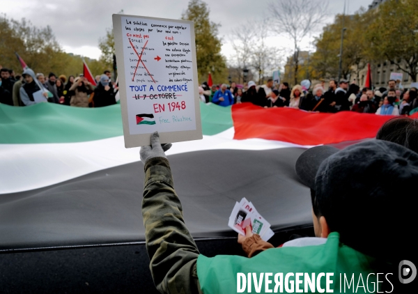 Manifestation pour la Palestine