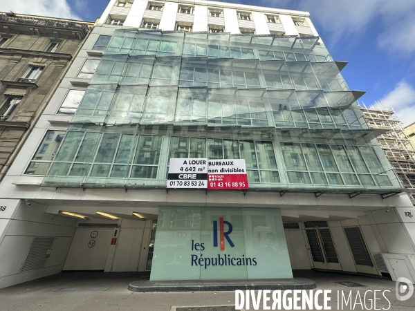 Le siege des republicains a paris xv va demenager en janvier 2024