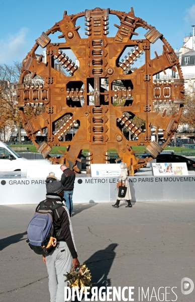 Expo dediée au métro et au Grand Paris Express à la Cité de l architecture