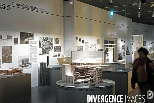 Expo dediée au métro et au Grand Paris Express à la Cité de l architecture