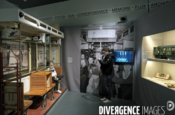 Expo dedié au métro et au Grand Paris Express  la Cité de l architecture