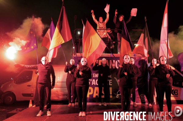Manifestation contre la GPA