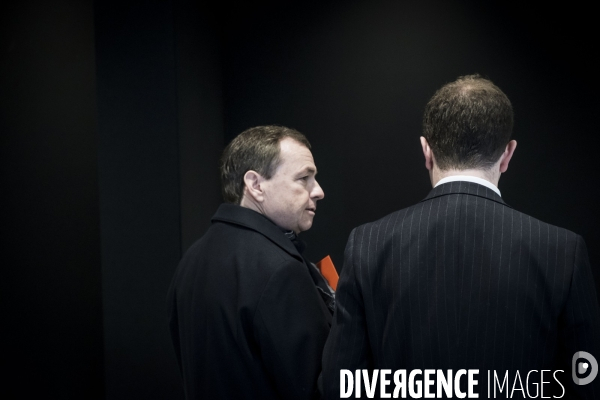 Conference de presse du groupe Altice.