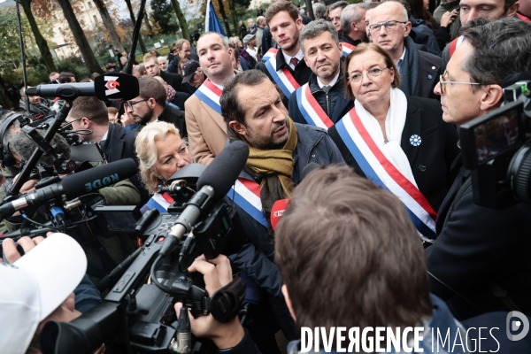 Marche contre l  antiisemitisme