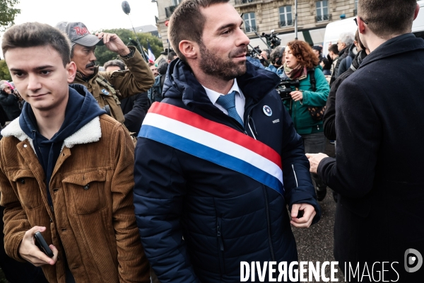 Marche contre l  antiisemitisme