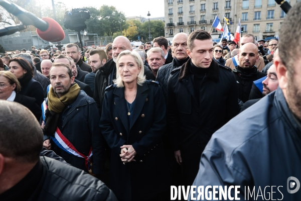 Marche contre l  antiisemitisme