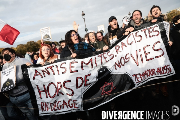 Marche contre l  antiisemitisme