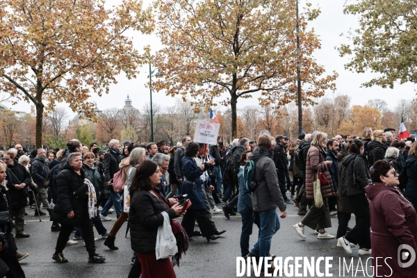 Marche contre l antisemitisme