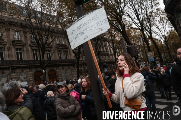 Marche contre l antisemitisme
