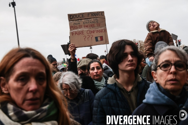 Marche contre l antisemitisme
