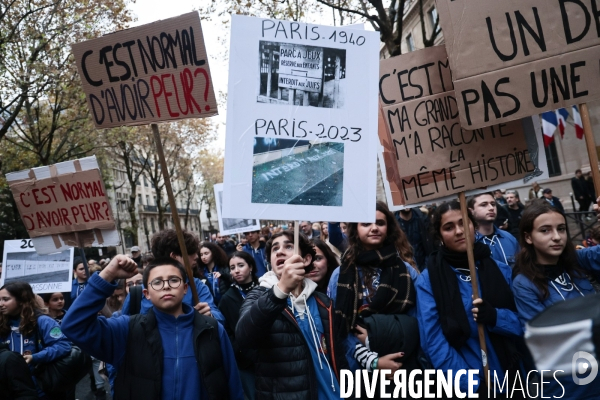 Marche contre l antisemitisme