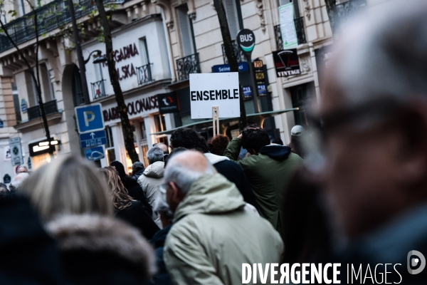 Marche contre l antisemitisme