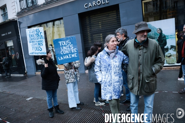 Marche contre l antisemitisme
