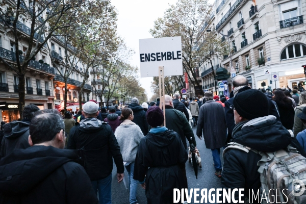 Marche contre l antisemitisme