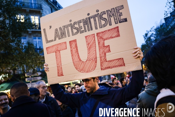 Marche contre l antisemitisme