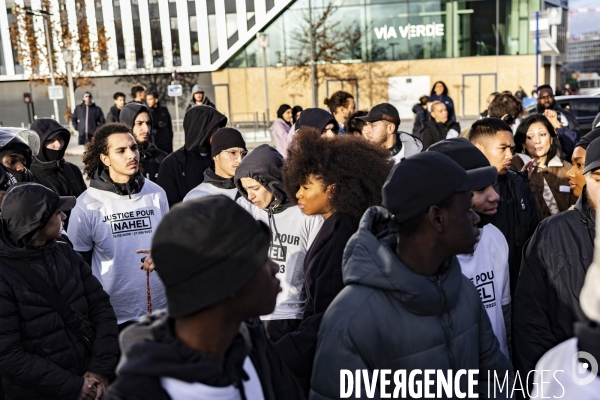 Rassemblement en hommage à Nahel