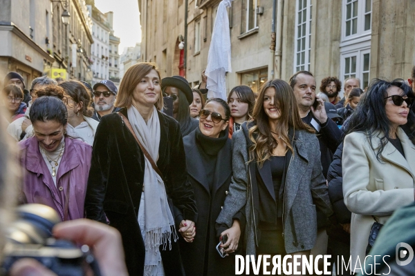 Marche silencieuse pour la paix à l appel du monde de la culture