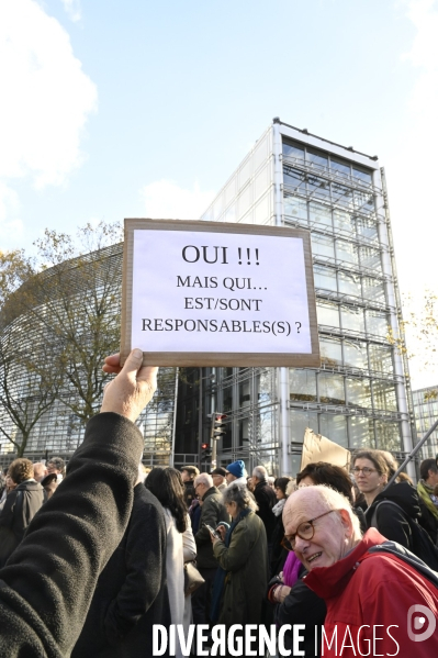 Marche pour la paix aux Proche-Orient, à l appel du monde de la culture, à Paris
