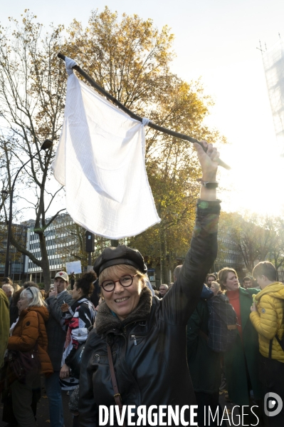 Marche pour la paix aux Proche-Orient, à l appel du monde de la culture, à Paris
