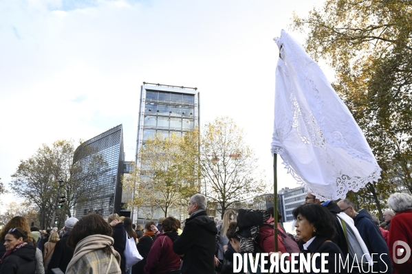 Marche pour la paix aux Proche-Orient, à l appel du monde de la culture, à Paris