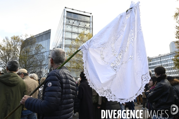 Marche pour la paix aux Proche-Orient, à l appel du monde de la culture, à Paris