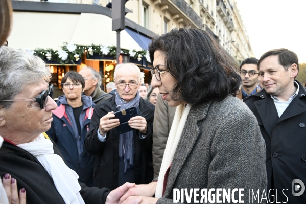 Marche pour la paix aux Proche-Orient, à l appel du monde de la culture, à Paris