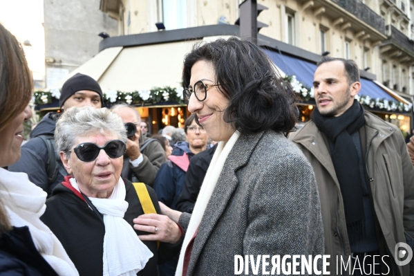 Marche pour la paix aux Proche-Orient, à l appel du monde de la culture, à Paris