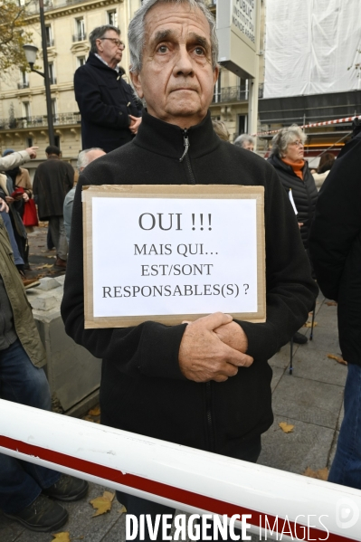 Marche pour la paix aux Proche-Orient, à l appel du monde de la culture, à Paris