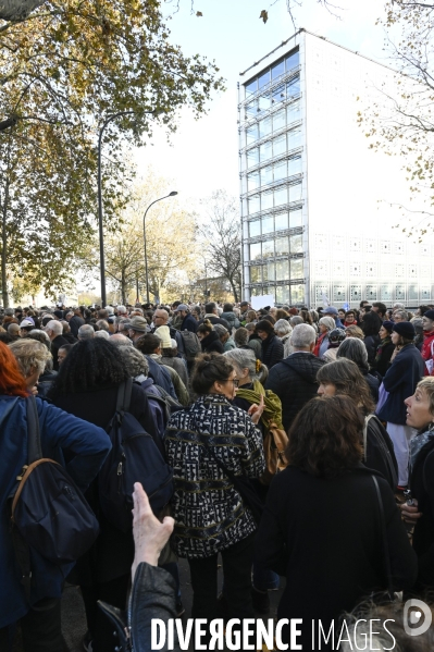 Marche pour la paix aux Proche-Orient, à l appel du monde de la culture, à Paris