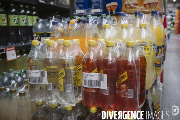 Illustrations de produits alimentaires emballés