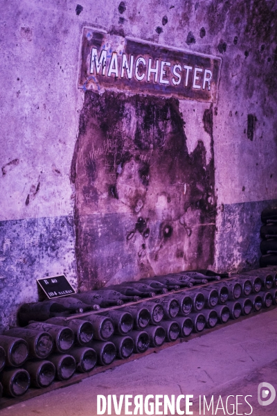 Visite des caves du champagne Pommery Vranken