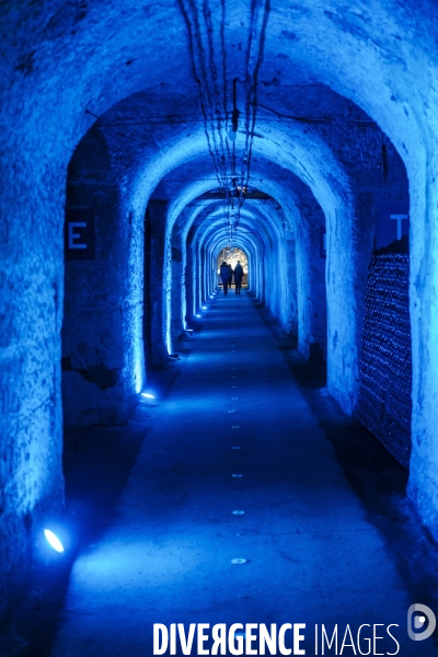 Visite des caves du champagne Pommery Vranken